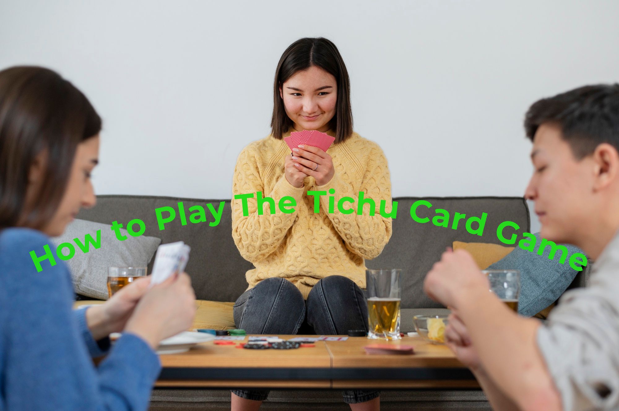 Playing Tichu Card Game